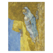 ヴィンセント・ヴァン・ゴッホ – 正午、休憩時間/シエスタ テーブルクロス (正面)