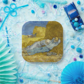 ヴィンセント・ヴァン・ゴッホ – 正午、休憩時間/シエスタ ペーパープレート (パーティー)