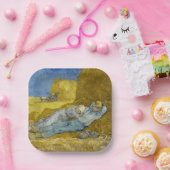 ヴィンセント・ヴァン・ゴッホ – 正午、休憩時間/シエスタ ペーパープレート (パーティー)