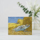 ヴィンセント・ヴァン・ゴッホ – 正午、休憩時間/シエスタ ポストカード (スタンド正面)