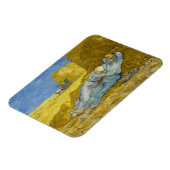 ヴィンセント・ヴァン・ゴッホ – 正午、休憩時間/シエスタ マグネット (左側)