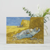 ヴィンセント・ヴァン・ゴッホ – 正午、休憩時間/シエスタ 招待状 (スタンド正面)