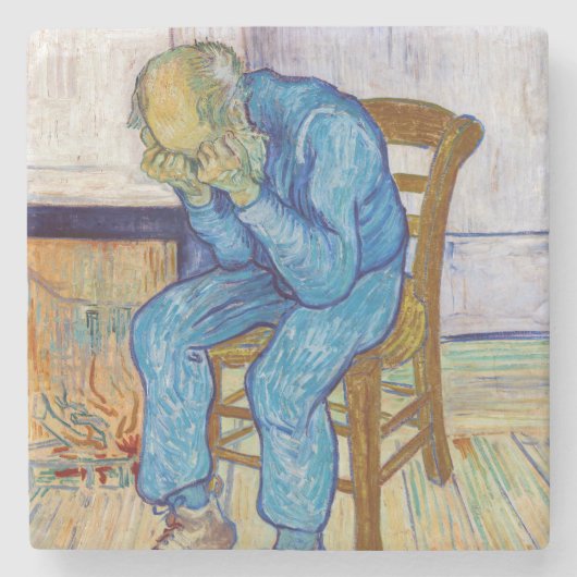 ヴィンセント・ヴァン・ゴッホ – 永遠の門 ストーンコースター (正面)