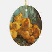 ヴィンセント・ヴァン・ゴッホ - 洋梨の静物 セラミックオーナメント (右)