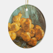 ヴィンセント・ヴァン・ゴッホ - 洋梨の静物 セラミックオーナメント (左)