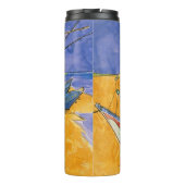 ヴィンセント・ヴァン・ゴッホ - 海岸の漁船 タンブラー (裏面)