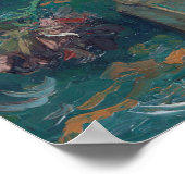 ヴィンセント・ヴァン・ゴッホ – 牡丹と小ボトル ポスター (角)