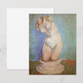 ヴィンセント・ヴァン・ゴッホ - 石膏の女性胴体像 (正面/裏面)