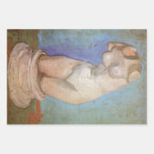 ヴィンセント・ヴァン・ゴッホ - 石膏の女性胴体像 ラッピングペーパーシート (正面)