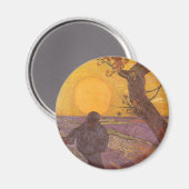 ヴィンセント・ヴァン・ゴッホ - 種まき人 マグネット (正面/裏面)