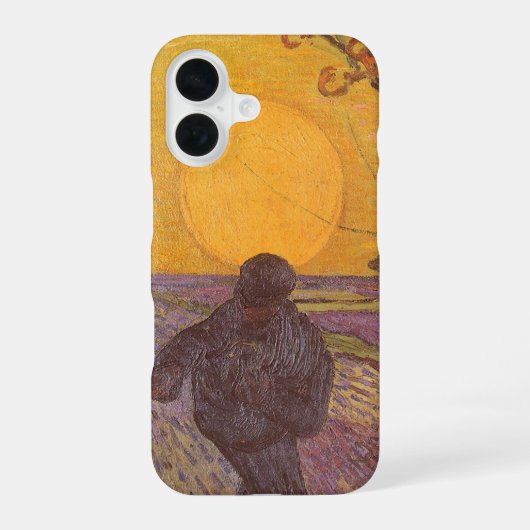 ヴィンセント・ヴァン・ゴッホ - 種まき人 iPhone 16ケース (裏面)