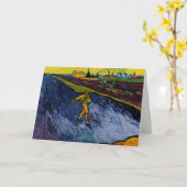 ヴィンセント・ヴァン・ゴッホ - 種まく人：アルルの郊外 カード (黄色い花)