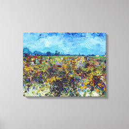 ヴィンセント・ヴァン・ゴッホ - 緑のぶどう畑 キャンバスプリント