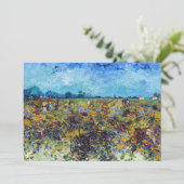 ヴィンセント・ヴァン・ゴッホ - 緑のぶどう畑 招待状 (スタンド正面)