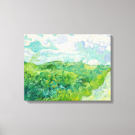 ヴィンセント・ヴァン・ゴッホ - 緑の麦畑、アウヴェールス キャンバスプリント