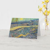 ヴィンセント·ヴァン·ゴッホ-耕作農家 カード (黄色い花)