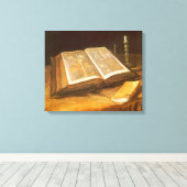 ヴィンセント・ヴァン・ゴッホ – 聖書の静物詩 キャンバスプリント (インサイチュ (ウッドフロア))