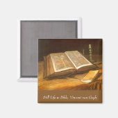 ヴィンセント・ヴァン・ゴッホ – 聖書の静物詩 マグネット (正面/裏面)