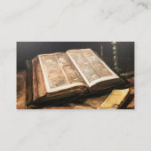 ヴィンセント・ヴァン・ゴッホ：聖書の静物詩 名刺 (裏面)
