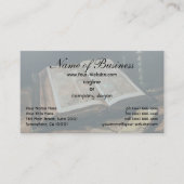 ヴィンセント・ヴァン・ゴッホ：聖書の静物詩 名刺 (正面)