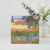 ヴィンセント・ヴァン・ゴッホ 花咲く庭園 招待状 (スタンド正面)