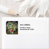 ヴィンセント・ヴァン・ゴッホ - 花束を飾った花瓶 ラベル (インサイチュ)