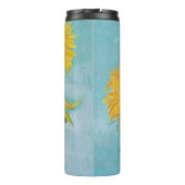 ヴィンセント・ヴァン・ゴッホ – 花瓶に3本のひまわり タンブラー (裏面)