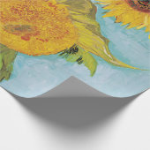 ヴィンセント・ヴァン・ゴッホ – 花瓶に3本のひまわり ラッピングペーパー (角)