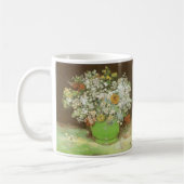 ヴィンセント・ヴァン・ゴッホ - 花瓶のジニアと花 コーヒーマグカップ (左)