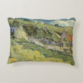 ヴィンセント・ヴァン・ゴッホ - 茅葺きの小屋 アクセントクッション (裏面)