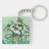 ヴィンセント・ヴァン・ゴッホ - 薔薇 キーホルダー (裏面)