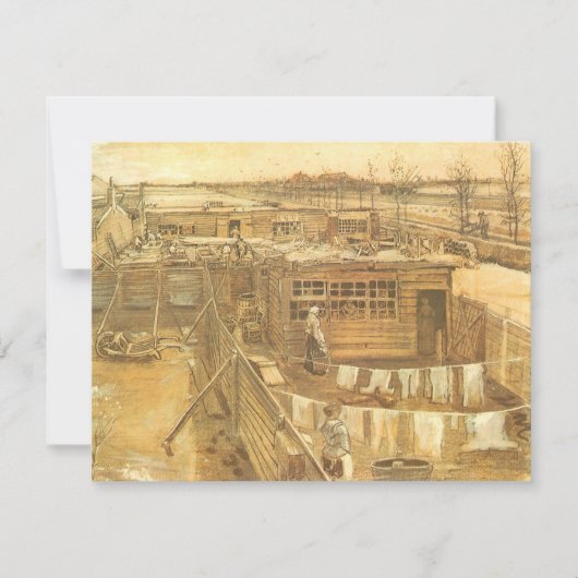 ヴィンセント・ヴァン・ゴッホ - 製材所と洗濯場 (正面)