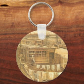ヴィンセント・ヴァン・ゴッホ - 製材所と洗濯場 キーホルダー (正面)