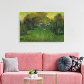 ヴィンセント・ヴァン・ゴッホ – 詩人の庭 キャンバスプリント (インサイチュ (リビング))