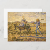 ヴィンセント・ヴァン・ゴッホ – 農夫の夫婦が働く (正面/裏面)