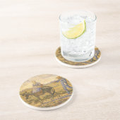 ヴィンセント・ヴァン・ゴッホ – 農夫の夫婦が働く コースター (側面)