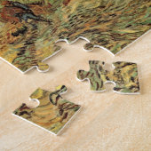 ヴィンセント・ヴァン・ゴッホ - 農民のある囲まれた麦畑 ジグソーパズル (側面)