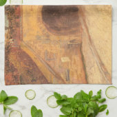 ヴィンセント・ヴァン・ゴッホ - 道路の地下通路、ヴィアダクト キッチンタオル (折り畳み)