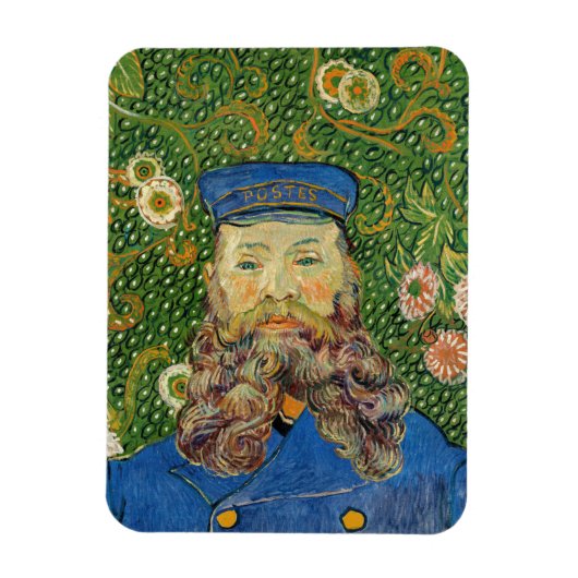 ヴィンセント・ヴァン・ゴッホ - 郵便配達人ジョセフ・ルーラン マグネット (縦)