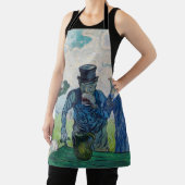 ヴィンセント・ヴァン・ゴッホ - 酒飲みたち（ダウミエール作の模作） エプロン (インサイチュ)