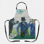 ヴィンセント・ヴァン・ゴッホ - 酒飲みたち（ダウミエール作の模作） エプロン (正面)