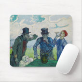 ヴィンセント・ヴァン・ゴッホ - 酒飲みたち(ダミエールによる『酒飲み』、または『酒飲み』) マウスパッド (マウス)