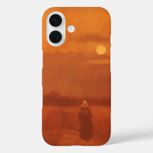 ヴィンセント・ヴァン・ゴッホ - 野原の古塔 iPhone 16ケース