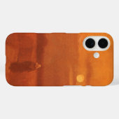 ヴィンセント・ヴァン・ゴッホ - 野原の古塔 Case-Mate iPhoneケース (裏面 (横))