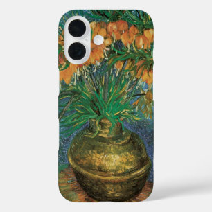 ヴィンセント・ヴァン・ゴッホ - 銅の花瓶のフリテラリー iPhone 16ケース