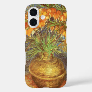 ヴィンセント・ヴァン・ゴッホ - 銅の花瓶のフリテラリー iPhone 16ケース