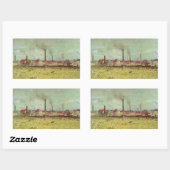 ヴィンセント・ヴァン・ゴッホ 長方形シール (シート)