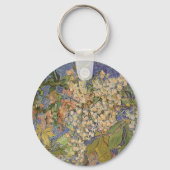 ヴィンセント・ヴァン・ゴッホ - 開花する栗の枝 キーホルダー (正面)