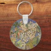 ヴィンセント・ヴァン・ゴッホ - 開花する栗の枝 キーホルダー (正面)