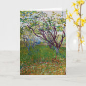 ヴィンセント・ヴァン・ゴッホ – 開花果樹園 カード (黄色い花)